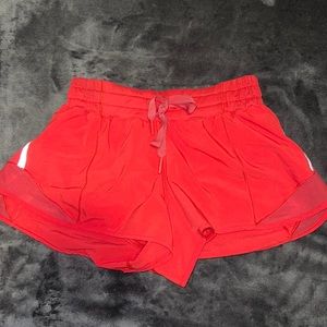 lululemon athletica speed up shorts with tie